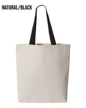 Load image into Gallery viewer, 11L Canvas Tote with Contrast-Color Handles
