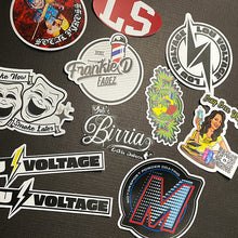 Load image into Gallery viewer, Matte Laminate Custom Shape Die Cut Stickers
