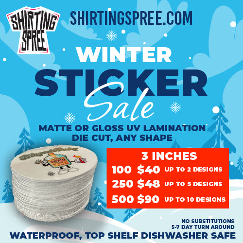 WINTEER STICKER SALE