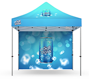 Load image into Gallery viewer, 10x10 Custom Canopy Tent Full Wall
